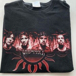 Vintage GodSmack Rare Tshirt early 2000s Tour 2XL XXL t-shirt Tee T-shirt